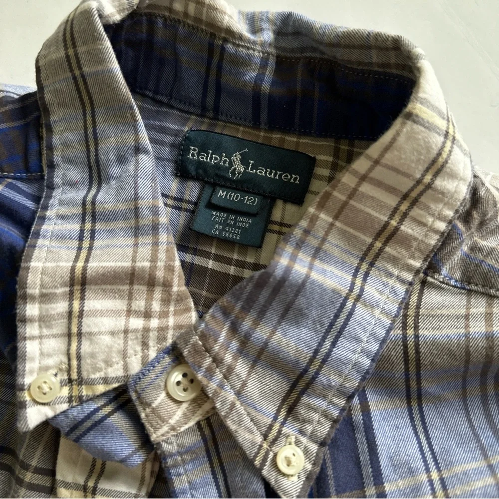 Ralph Lauren Flannel Button Up Shirt